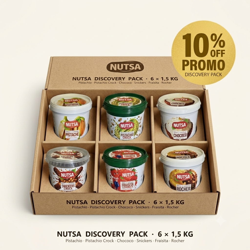 Nutsa Discovery Pack — 6 × 1,5 kg — 10% off